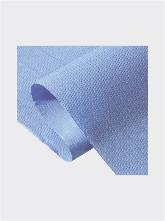Asciugamani sfilamento centrale blu